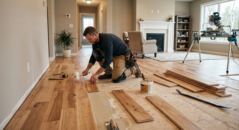 Engineered Wood Installation in Cranston, RI