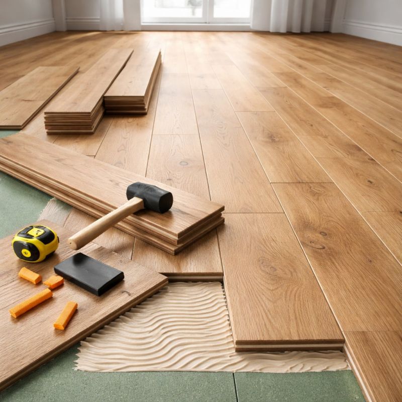 Engineered Wood Installation in Cranston, RI