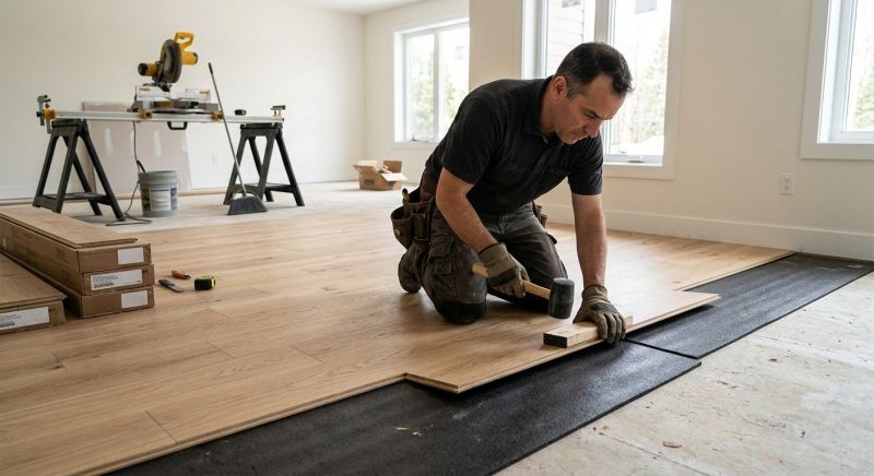Engineered Wood Installation in Cranston, RI