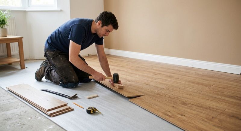 Laminate Floor Installation in Little Compton, RI