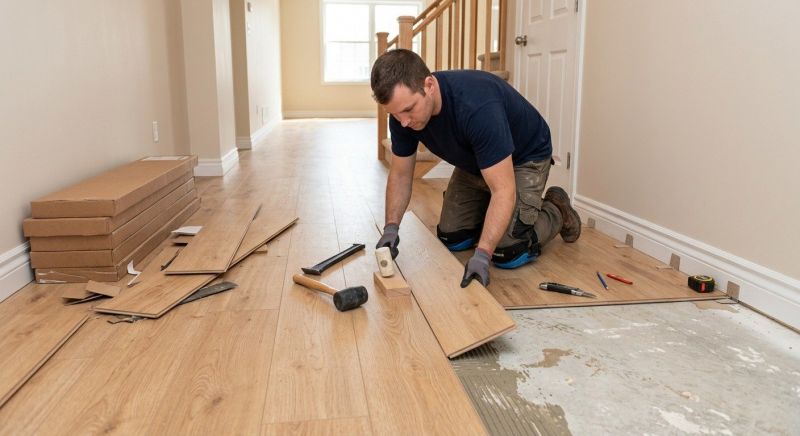 Laminate Floor Installation in Narragansett, RI