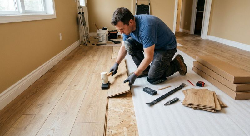 Laminate Floor Installation in Swansea, MA