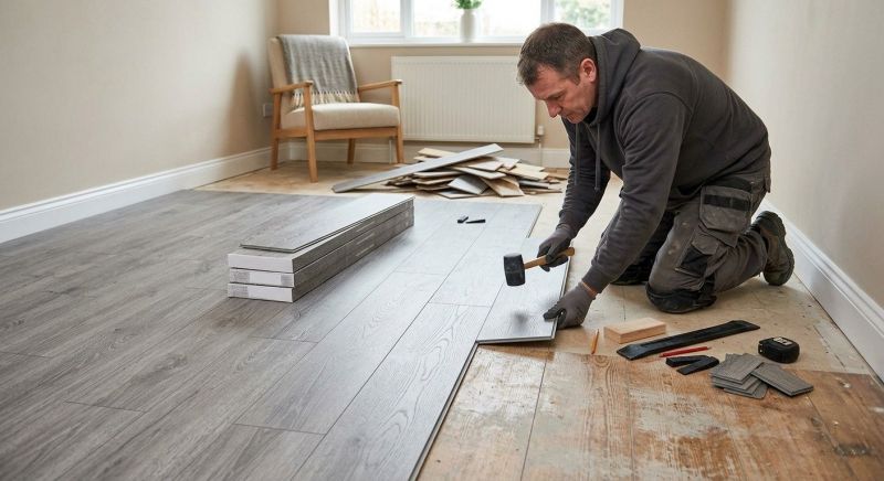 Laminate Floor Replacement in West Greenwich, RI