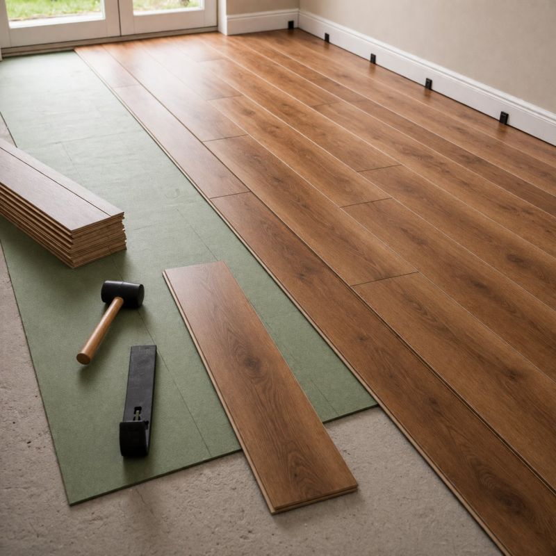 Laminate Floor Replacement in West Kingston, RI