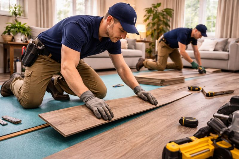 Laminate Flooring Replacement in Cranston, RI