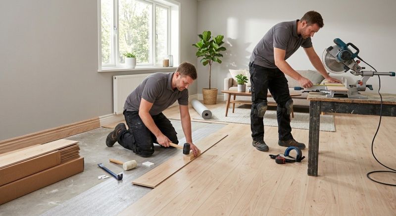 Laminate Wood Installation in Cranston, RI