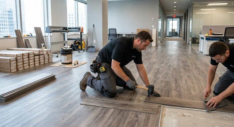 Linoleum Floor Installation in Chepachet, RI