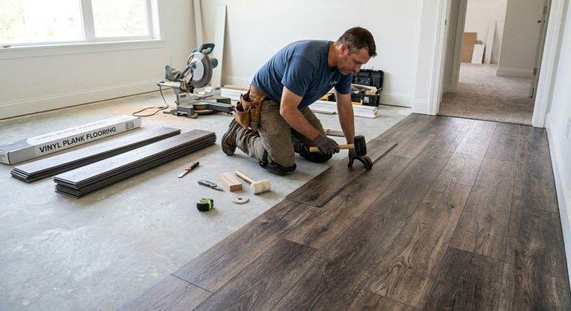 Linoleum Floor Installation in Saunderstown, RI