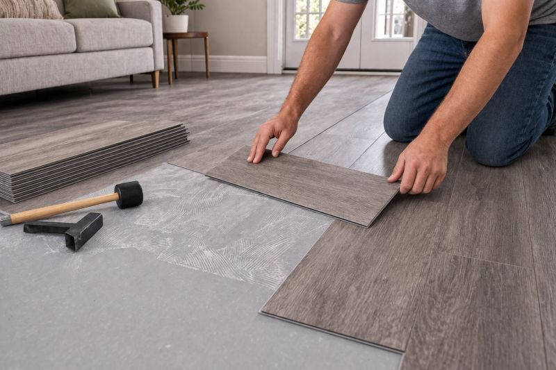 Luxury Vinyl Tile Installation in Wakefield, RI