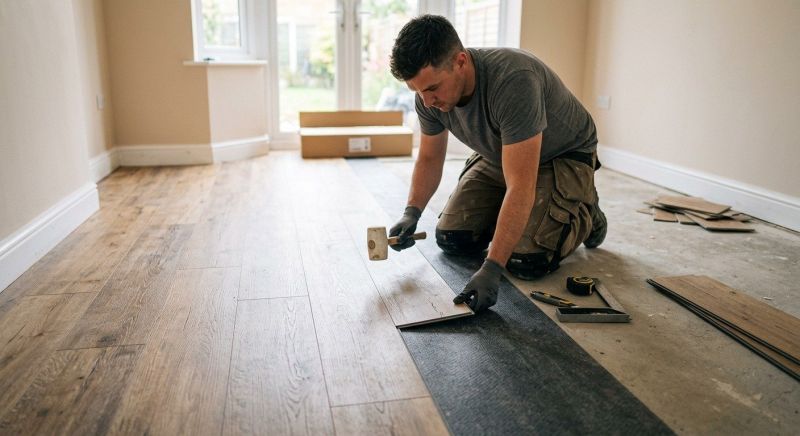 Luxury Vinyl Tile Installation in Wrentham, MA
