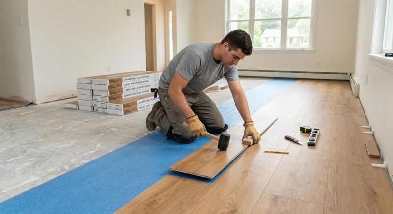 Lvt Flooring Installation in Bristol County, MA