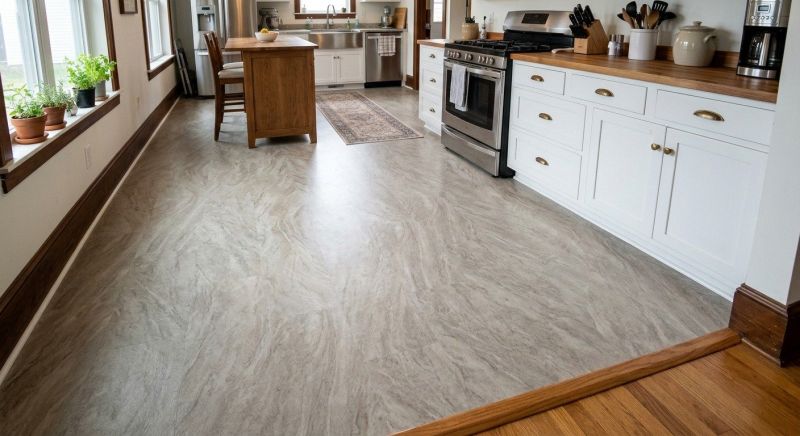 Sheet Linoleum Installation in Barrington, RI