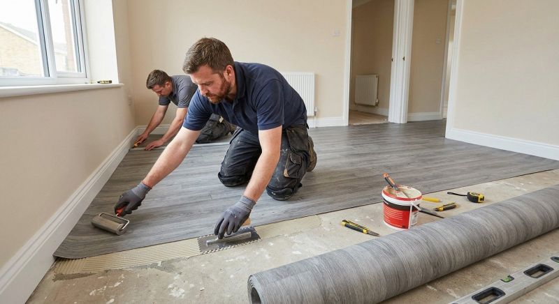 Sheet Linoleum Installation in Danielson, CT