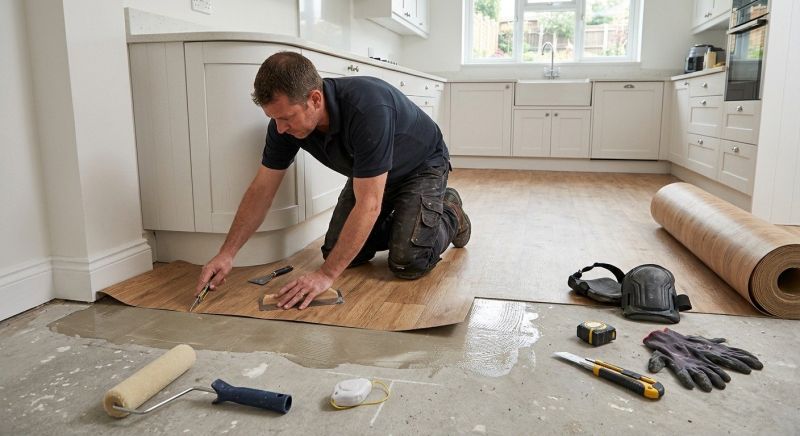 Sheet Linoleum Installation in Warwick, RI