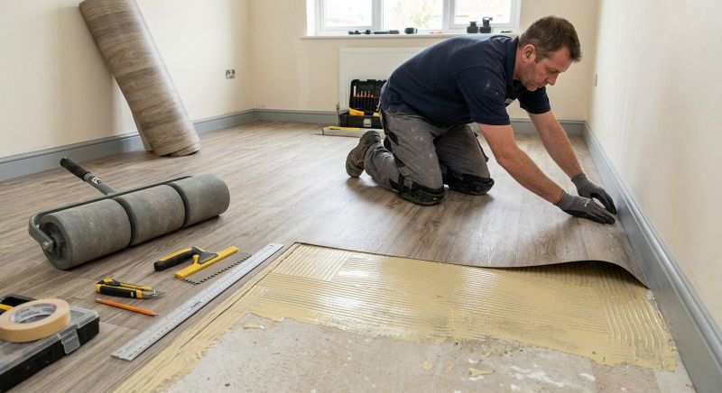 Sheet Vinyl Installation in East Providence, RI