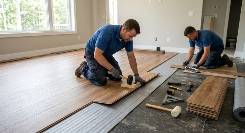 Vinyl Flooring Installation in Fall River, MA