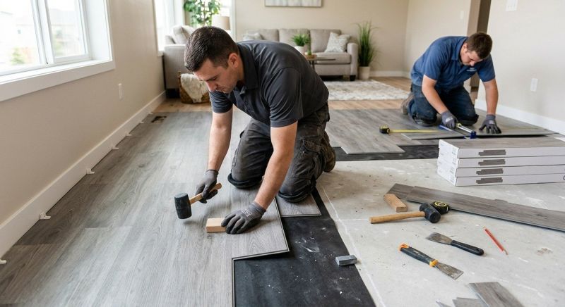 Vinyl Flooring Installation in Mansfield, MA