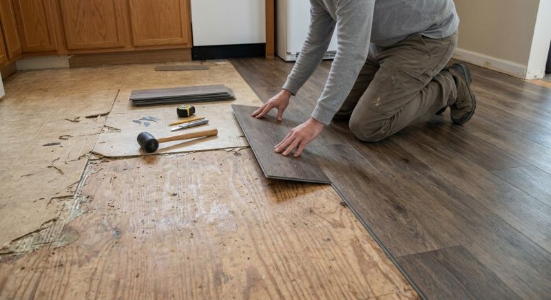 Vinyl Flooring Installation in Saunderstown, RI