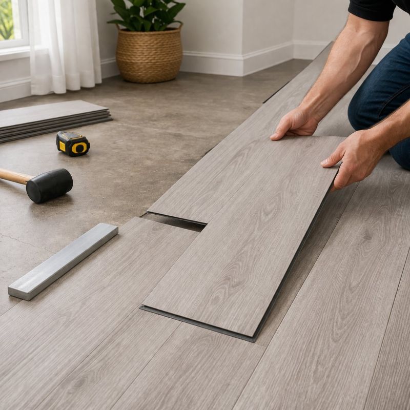 Vinyl Tile Installation in Cranston, RI