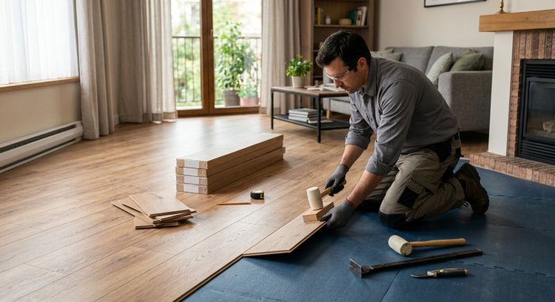 Wood Laminate Installation in Cranston, RI